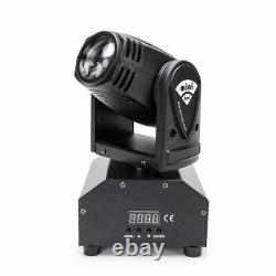 4Pcs Stage Light Beam LED Moving Head DMX Spotlight RGBW Disco DJ Party Lighting