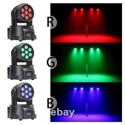 4X 105W RGBW Beam Moving Head Stage Lighting LED Wash DJ DMX Disco Party Lamp