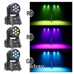 4X 105W RGBW Beam Moving Head Stage Lighting LED Wash DJ DMX Disco Party Lamp