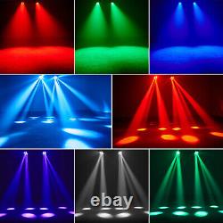 4X 230W LED Beam Moving Head Light RGBW Zoom Effect Stage Lighting Disco Party