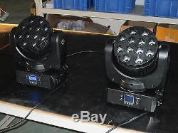4pcs 1210W RGBW Led Beam Moving Head Light Stage Club/Disco Light Free Shipping