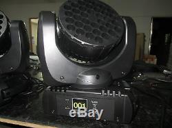 4pcs 363W RGBW Led Beam Moving Head DJ Light Led Beam Flight Case Free Shipping
