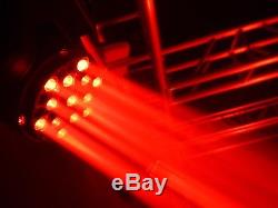 4pcs 363W RGBW Led Beam Moving Head DJ Light Led Beam Flight Case Free Shipping