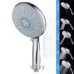 5 Mode LARGE Chrome Shower Handset 150mm Head Replaces Grohe Mira