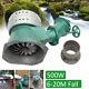 500w Micro Hydro Water Turbine Generator Turgo Wheel 6-20m Head Fall Copper Core