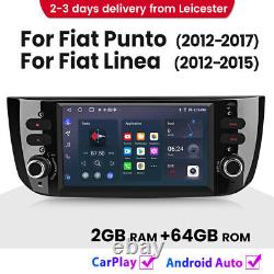 6.2 Android 13 Car GPS Stereo Radio DAB+ Head Unit For Fiat Punto Linea 2+64GB