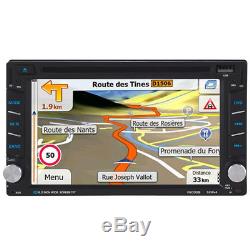 6.2 HD 2DIN Car DVD CD MP5 Player Head Unit Radio Stereo Bluetooth+GPS Map Card