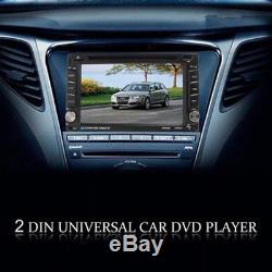 6.2 HD 2DIN Car DVD CD MP5 Player Head Unit Radio Stereo Bluetooth+GPS Map Card