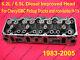 6.5 / 6.2 Diesel Cylinder Head New / Improved Castings Chevy Gmc 2500 3500