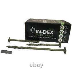 6.7 Wafer Head Landscape Wood Timber Fix Screws Sleeper Decking Index Joining