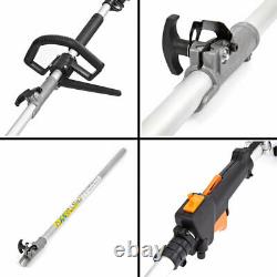 62cc 5 in1 Hedge Trimmer Garden Multi Tool Strimmer Chainsaw 1 Yrs warranty