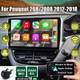 64g Android Carplay Head Unit For 2012-2018 Peugeot 208/2008 Car Stereo Gps Rds