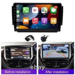 64G Android Carplay Head unit For 2012-2018 Peugeot 208/2008 Car Stereo GPS RDS