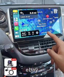 64G Android Carplay Head unit For 2012-2018 Peugeot 208/2008 Car Stereo GPS RDS