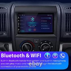 7 Android 11.0 Car Radio Stereo GPS Sat Nav Head Unit for Fiat Ducato 2011-2015