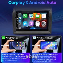 7 Android 11.0 Car Radio Stereo GPS Sat Nav Head Unit for Fiat Ducato 2011-2015