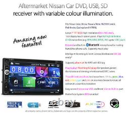 7 Car DVD MP3 Player Head Unit Stereo MP4 For Nissan Navara 2007-2015 D40 2GT