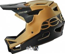 7 iDP Project 23 ABS Helmet Sand / Black Full Face Downhill Mountain Bike MTB