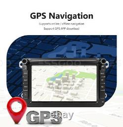 8 Android 9.1 Car Stereo Player RDS GPS Navi Head Unit For VW GOLF 5 6 Touran