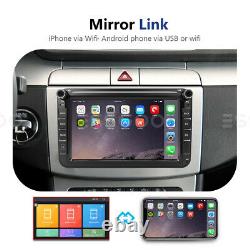 8 Android 9.1 Car Stereo Player RDS GPS Navi Head Unit For VW GOLF 5 6 Touran