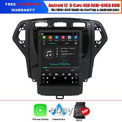 9.7 4+64GB Android Head Unit 4G FM Radio Video Player For Ford Mondeo 2007-2010