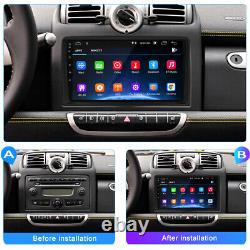 9 Android 12.0 For Smart Fortwo 2010-2015 Car Stereo GPS Radio BT Head Unit SWC