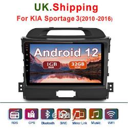 9 Android 12 Car Stereo Radio GPS Nav Head Unit WIFI For KIA Sportage 2010-2016