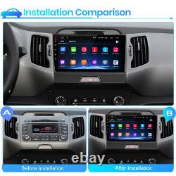 9 Android 12 Car Stereo Radio GPS Nav Head Unit WIFI For KIA Sportage 2010-2016