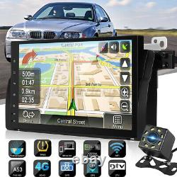 9'' Android 9.0 Stereo Head GPS Sat Nav WiFi Camera For BMW E46 320 330 323 325