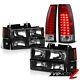 94-98 Chevy C10 C/k 1500 2500 3500 2wd 4wd Red Led Tail Corner Head Lights Lamp