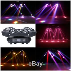 9x10W RGB MINI LED Spider Moving Head Stage Lighting Effect DMX512 DJ Disco