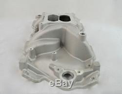 ALUMINUM BARE CYLINDER HEADS CHEVY SBC 350 200cc 64cc WITH HIGH RISE MANIFOLD
