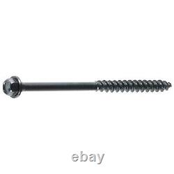 All Sizes of GENUINE Black TimberLOK Sleeper Decking Hex Head Fastener Screws