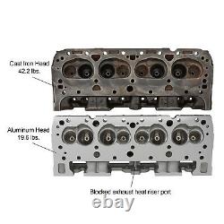 Aluminum GM 3782461 Chevy 327 SBC Camel Back/Double Hump Cylinder Head Assembled