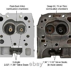 Aluminum GM 3782461 Chevy 327 SBC Camel Back/Double Hump Cylinder Head Assembled