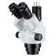 Amscope Sm745ntp 7x-45x Simul-focal Trinocular Zoom Stereo Microscope Head
