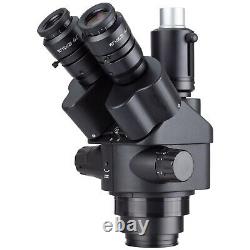 AmScope SM745NTP-B 7X-45X Simul-Focal Trinocular Zoom Stereo Microscope Head