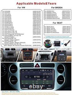 Android 11 9 Head Unit Car Stereo GPS Sat Nav For VW Golf MK5 MK6 Jetta RCD360