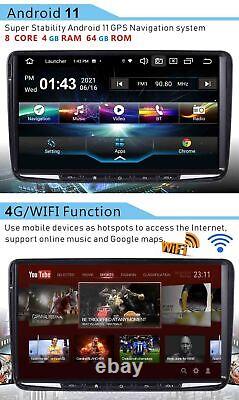 Android 11 9 Head Unit Car Stereo GPS Sat Nav For VW Golf MK5 MK6 Jetta RCD360