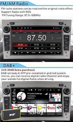 Android 11 Car Stereo Radio GPS Nav Head Unit For Vauxhall Opel Meriva 2006-2008