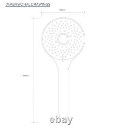 Aqualisa Adjustable Shower Head For The Optic 910929