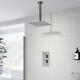 Architeckt Square Thermostatic Mixer Shower Concealed With Ceiling Fixed Head