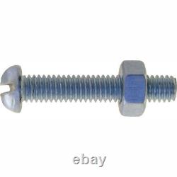 BA Machine Screws with Nuts 2BA, 4BA, 6BA Slotted Round Head