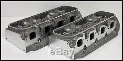 BBC CHEVY 496 540 572 BRAVO 335 REC. PORT 335cc ALUMINUM HEADS BARE SET/PAIR