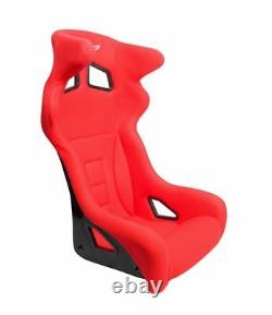 BIMARCO Seat Hummer with Head Restraint Red Velour Racing Rally Homer