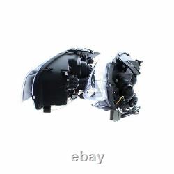 BMW 1 Series E81 E87 2004-2012 Chrome Angel Eye Head Light Lamp Pair LH & RH