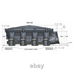 BTR Equalizer Intake Manifold & Fuel Rail Cathedral Head LS1 LS2 4.8 5.3 5.7 6.0