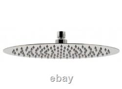 Bathroom Over Head Rain Shower head Square, Round Wall or Ceiling Arm Choose