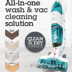 Beldray Clean & Dry Cordless Cleaner for Hard Floor Swivel Head 22.2 V