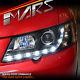 Black Drl Led Projector For Head Lights Holden Commodore Vy Ute Sedan Wagon